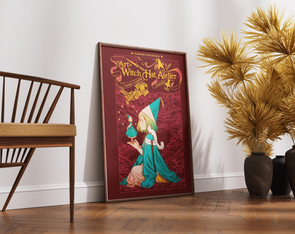 Witch Hat Atelier Poster - Fantasy Anime Wall Art Print on Premium Matte Paper