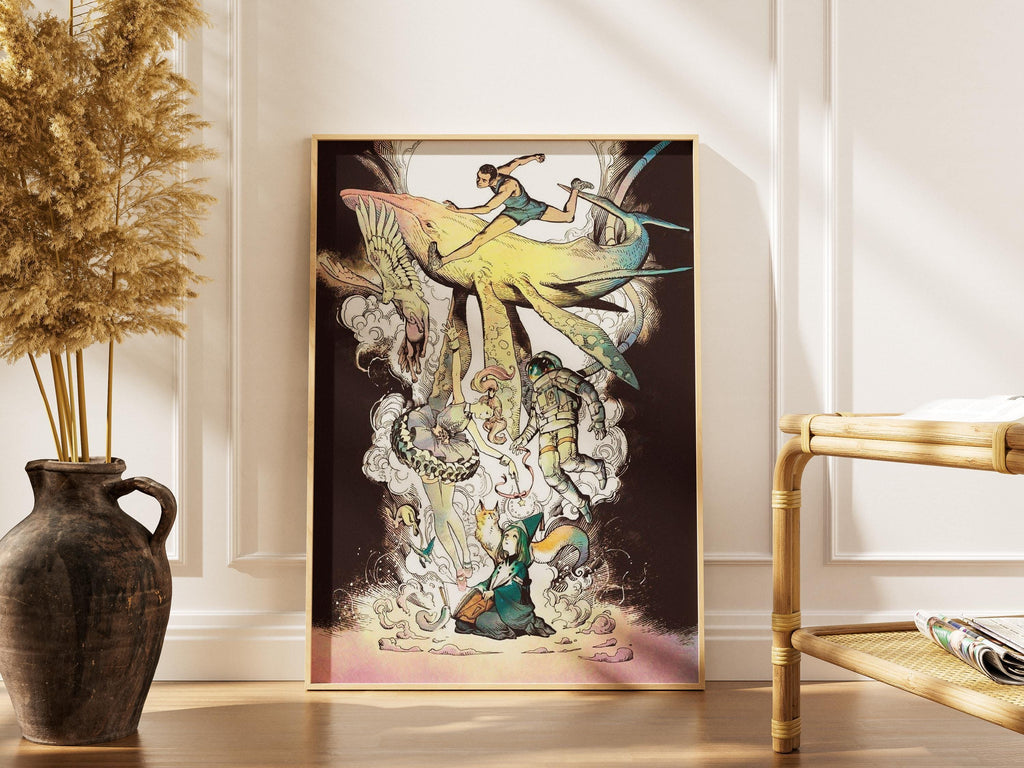 Witch Hat Atelier Poster – Magical Anime Wall Art Print on Premium Matte Paper