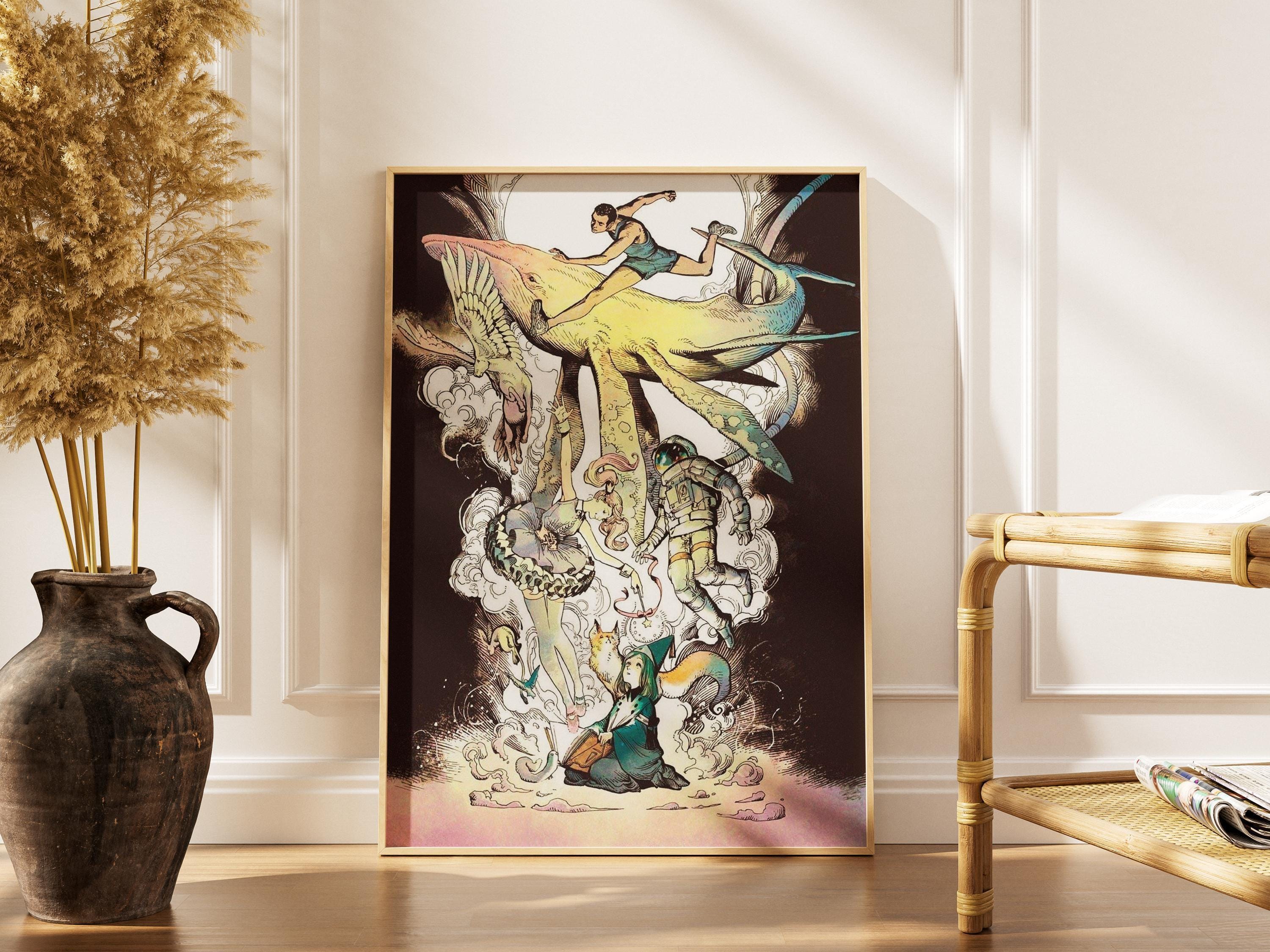Witch Hat Atelier Poster – Magical Anime Wall Art Print on Premium Matte Paper