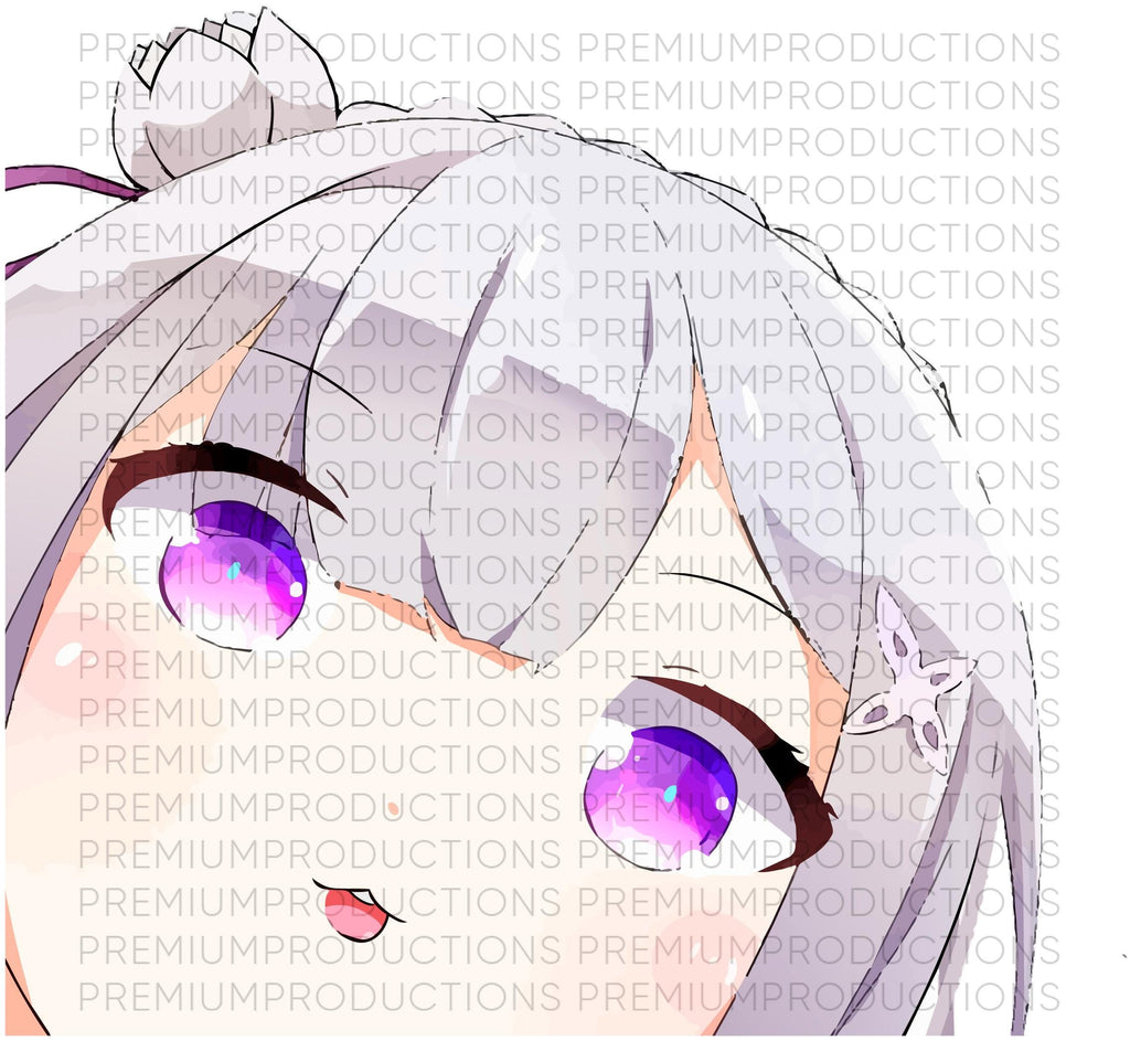 ReZero SVG Pack – Rem Emilia Ram Anime Files | Scalable Digital Designs for Cricut