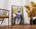 Emilia Re Zero Poster - Anime Wall Art Print