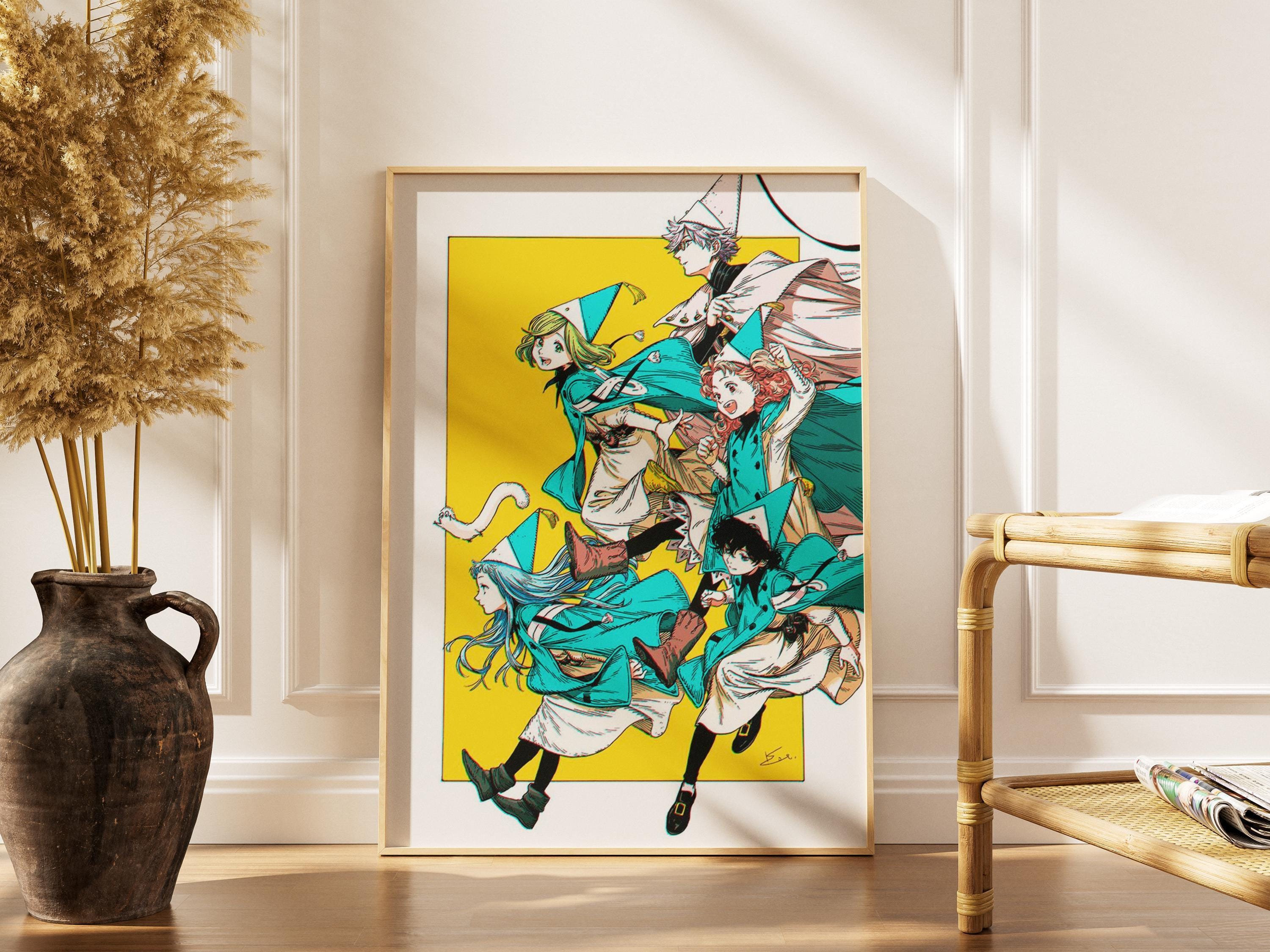 Witch Hat Atelier Poster - Magical Anime Wall Art | Elegant Fantasy Decor Print