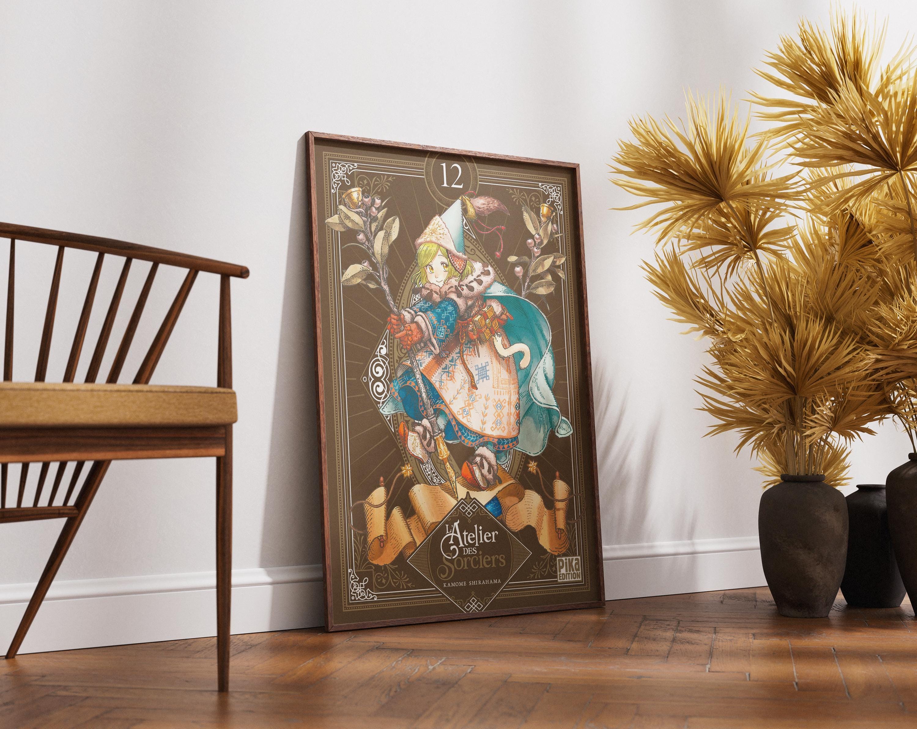 Witch Hat Atelier Poster – Fantasy Anime Wall Art Featuring Coco & Qifrey