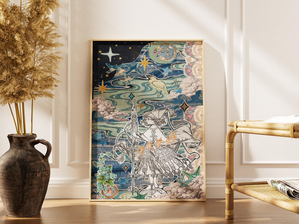 Witch Hat Atelier Poster - Magical Anime Wall Art Print | Coco Fantasy Decor