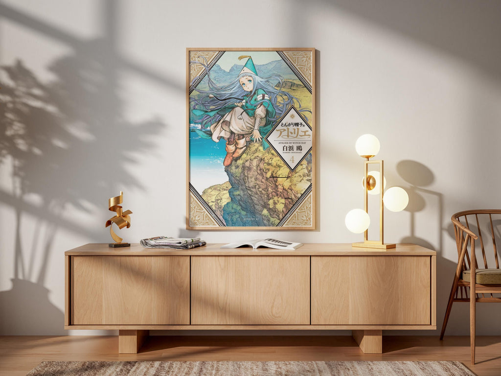 Witch Hat Atelier Poster – Fantasy Anime Wall Art Print on Premium Matte Paper