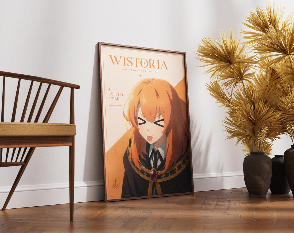 Colette Loire Poster – Wistoria Anime Print | Season 2 Tsue to Tsurugi Art