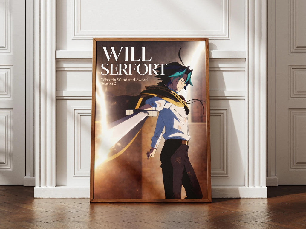 Wistoria Wand and Sword Mystic Anime Poster - Vibrant Color Fantasy Wall Art