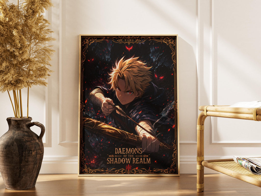 Yuru Daemons Poster – Yomi No Tsugai Anime Wall Art With Matte Paper Print
