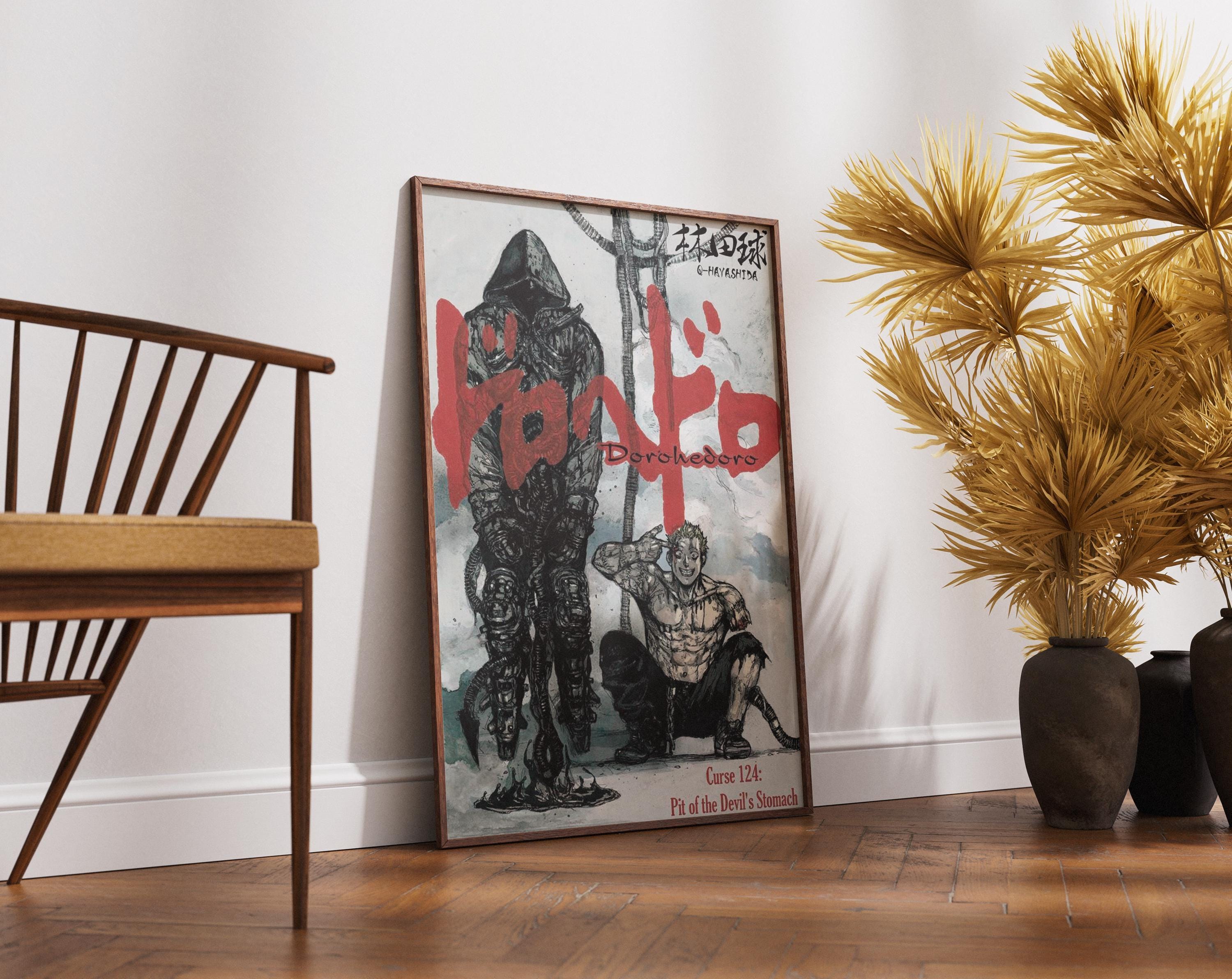 Dorohedoro Season 2 Poster – Grotesque Manga Horror Anime Wall Art Print