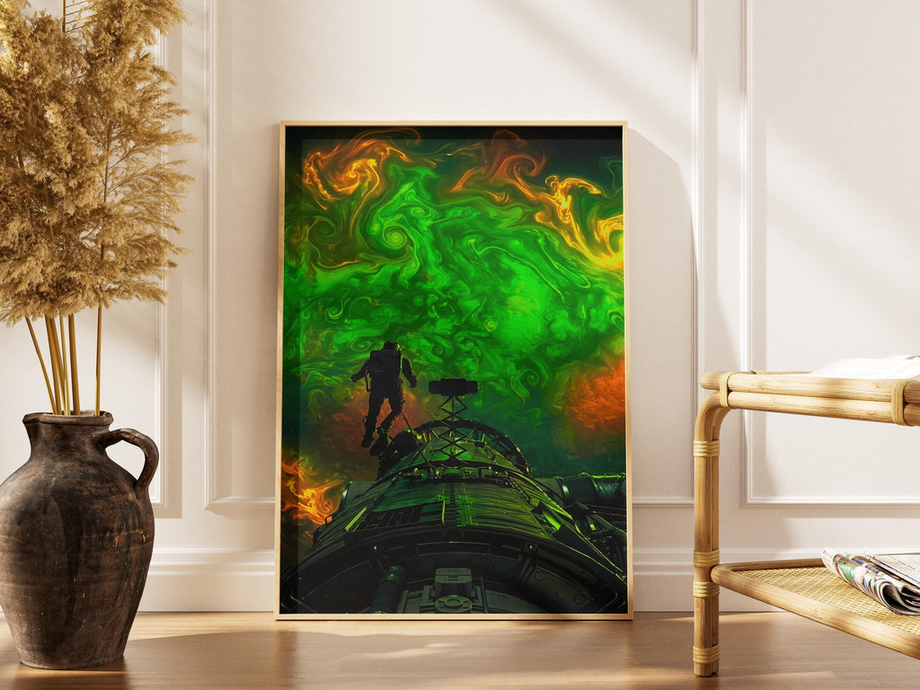 Project Hail Mary Poster - Sci Fi Wall Art | Space Movie Print on Matte Paper