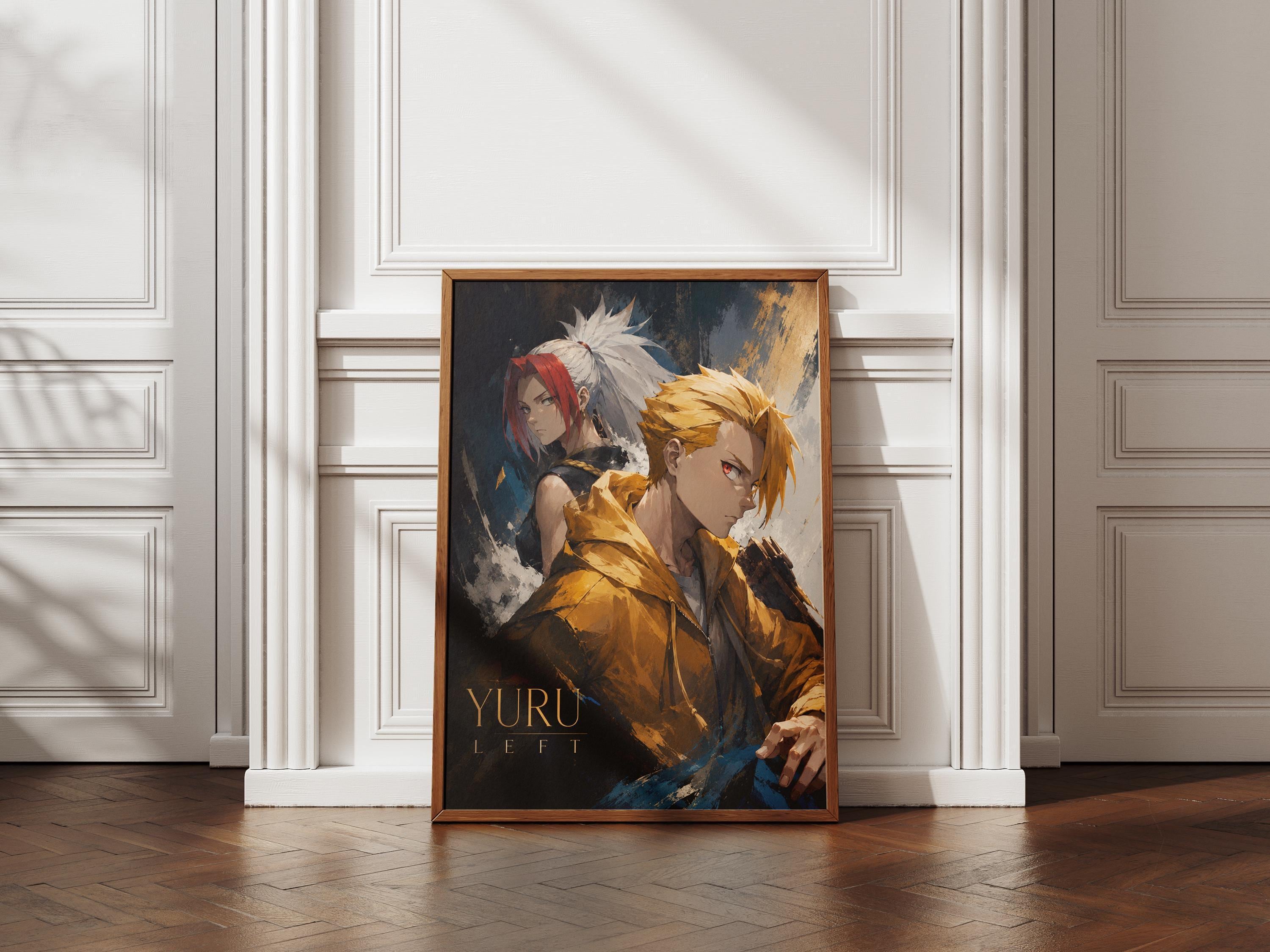 Póster de Yuru Left Daemons of the Shadow Realm / Arte del anime Yomi no Tsugai