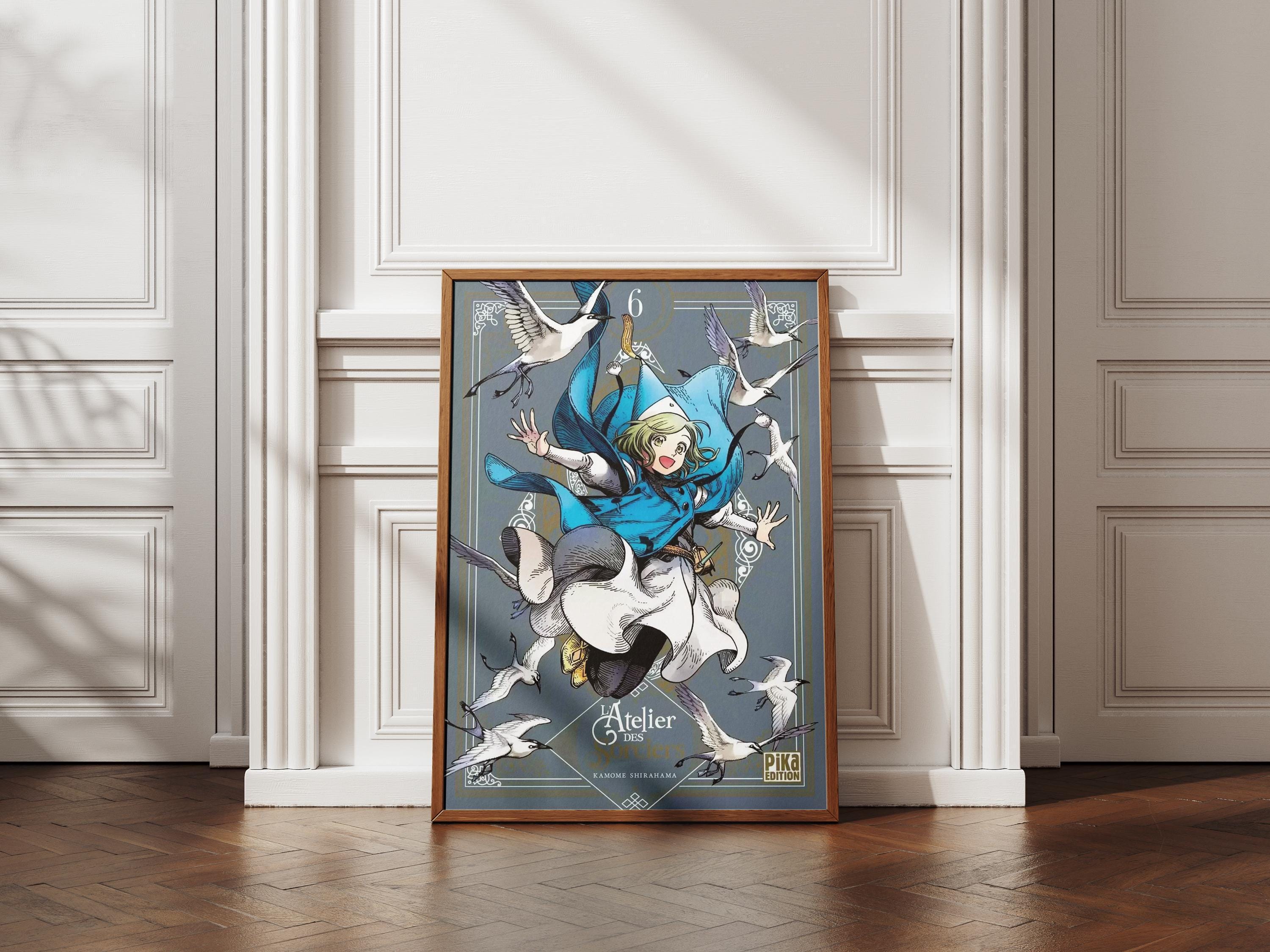 Witch Hat Atelier Poster – Fantasy Anime Wall Print | Magical Spell Casting Art