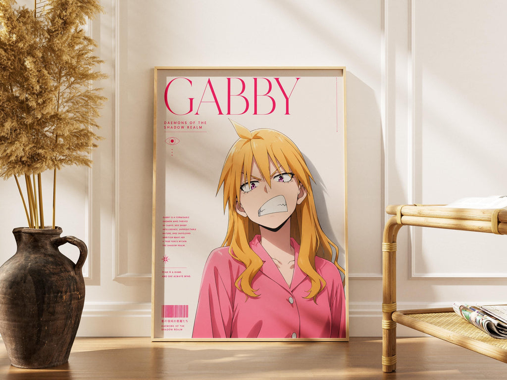 Gabby Anime Poster – Dark Fantasy Art Print | Yomi no Tsugai Collector Poster