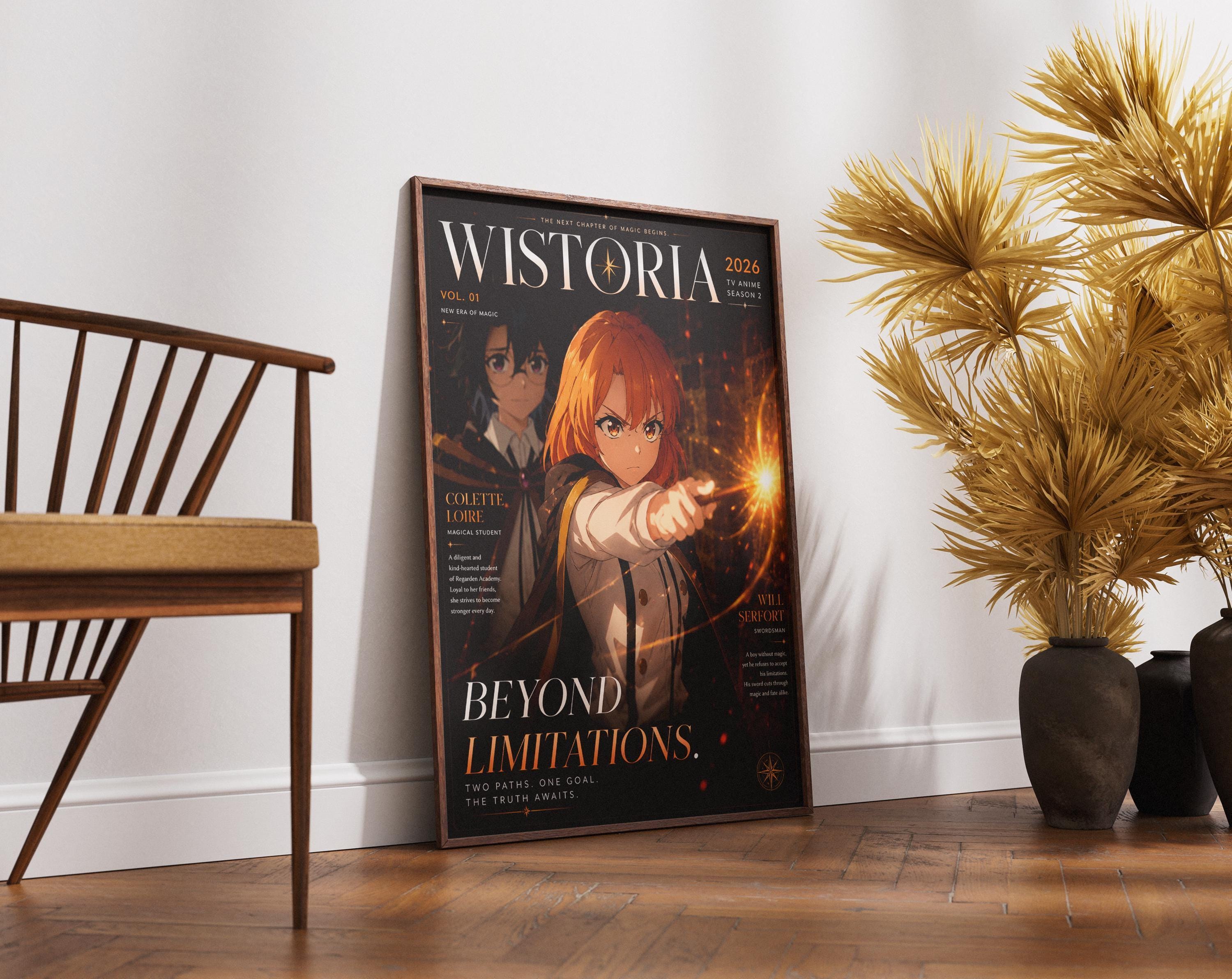 Will Serfort Colette Loire Poster / Wistoria Wand and Sword Season 2 Art Print