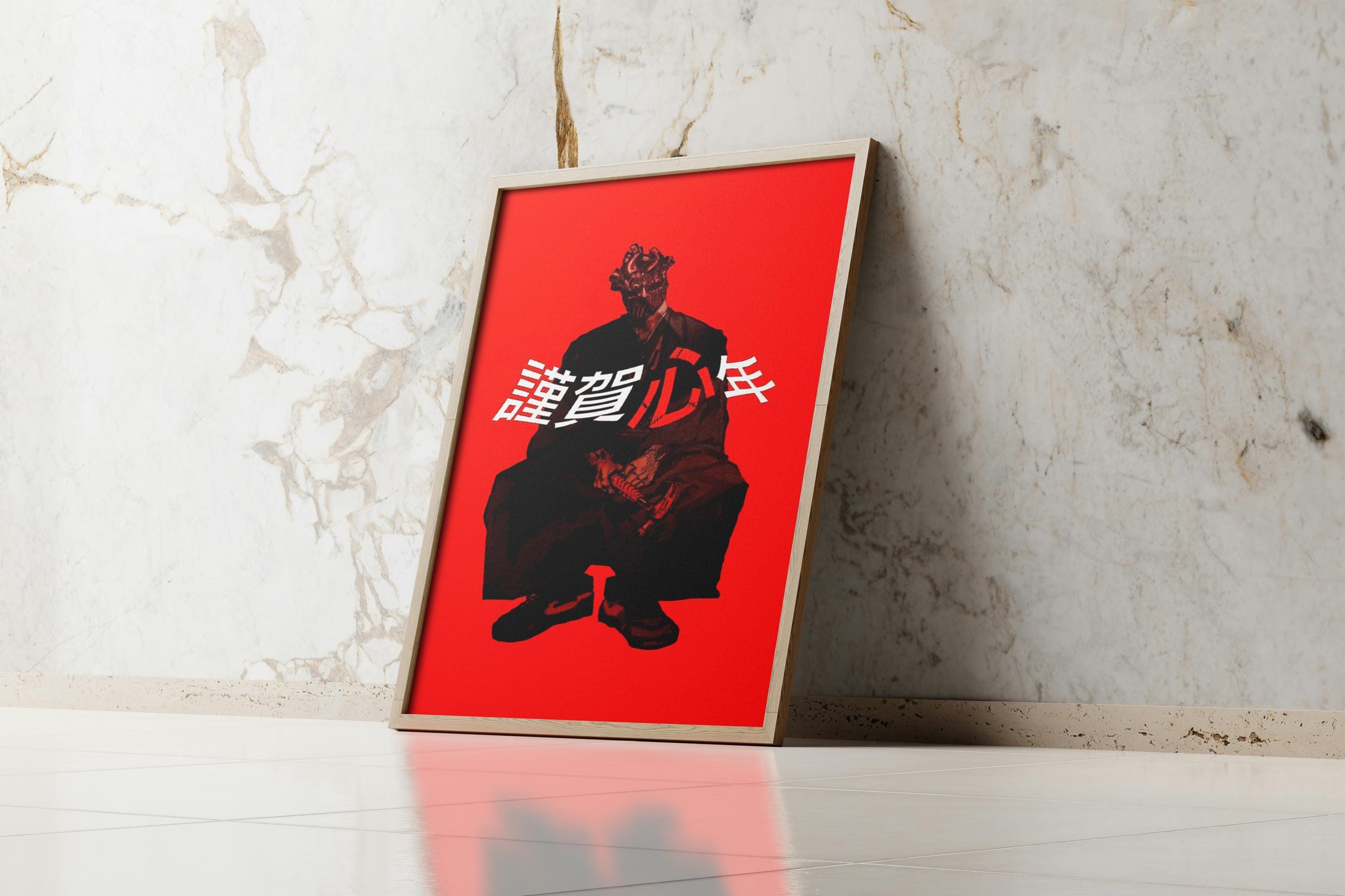Dorohedoro Shin Poster – Season 2 Poster Print | Red New Year Art on Premium Matte Paper