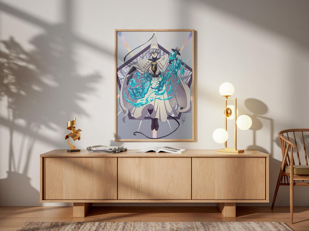 Witch Hat Atelier Poster – Qifrey Anime Wall Art | Magic Anime Print