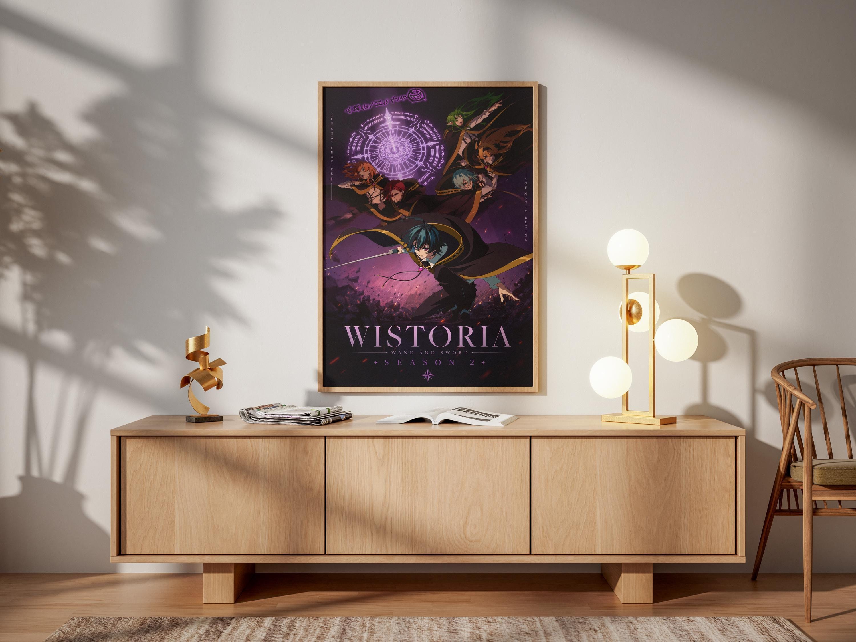 Wistoria Anime Poster – Wand and Sword Season 2 Full Cast Premium Matte Print