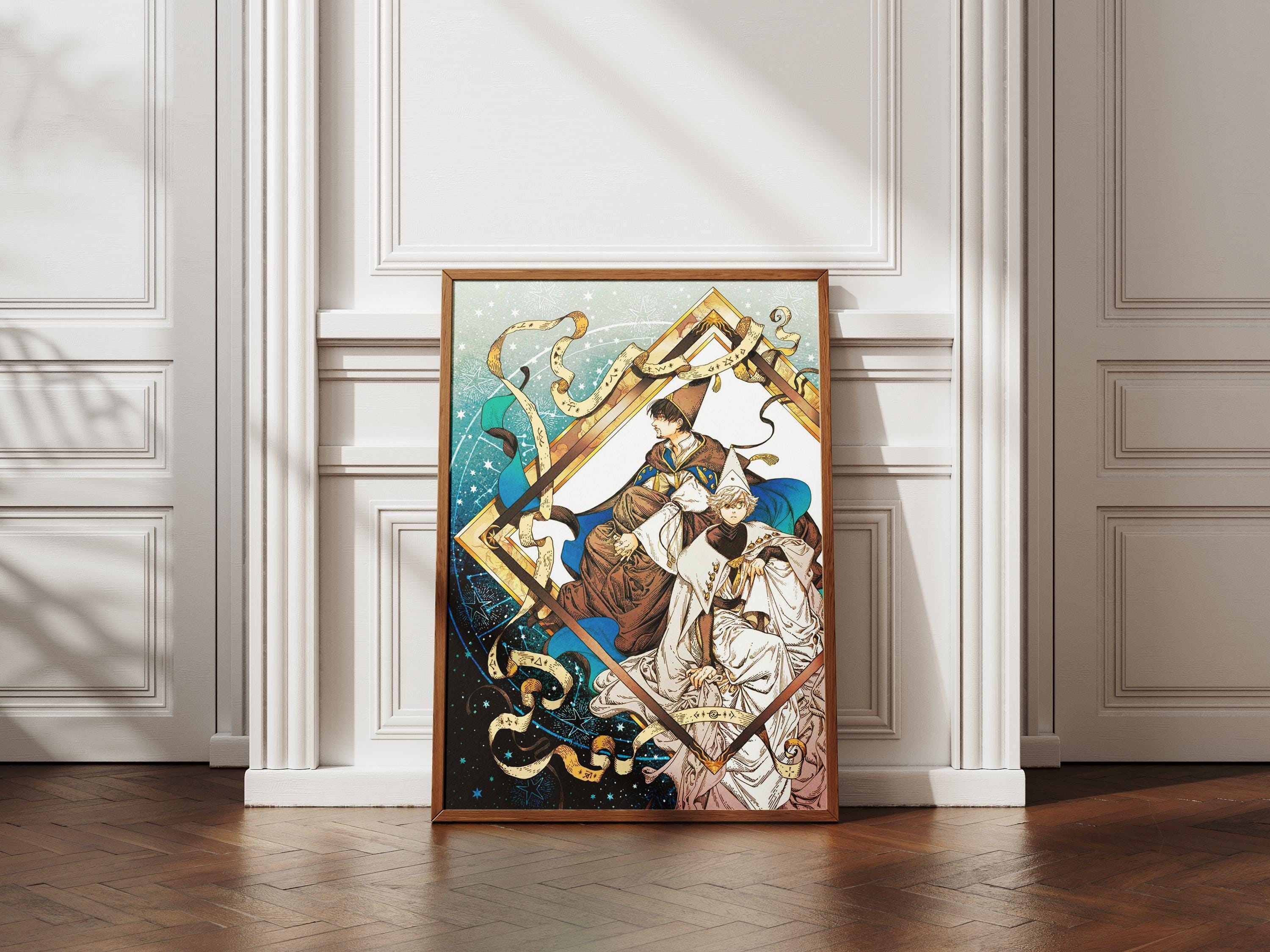 Witch Hat Atelier Poster - Qifrey Coco Fantasy Anime Wall Art Print with Premium Matte Paper