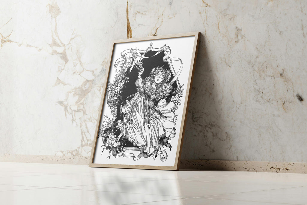 Tetia Witch Hat Atelier Poster: Anime Wall Art Print
