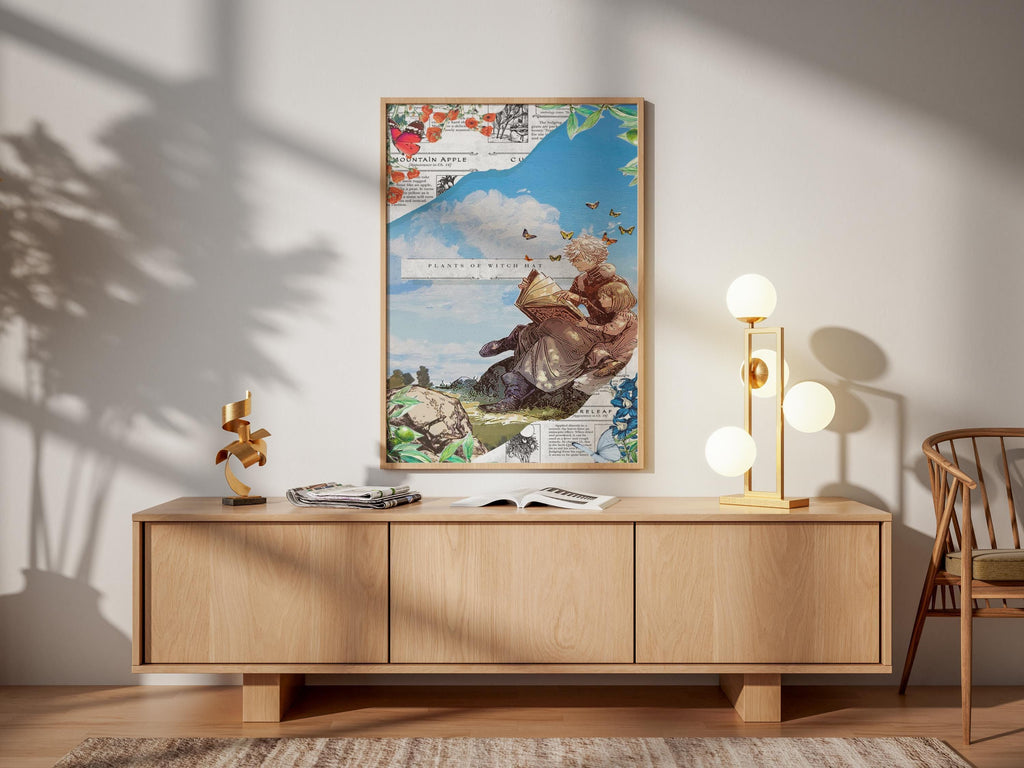 Witch Hat Atelier Wall Art: Qifrey Anime Poster (Multiple Frame Options)