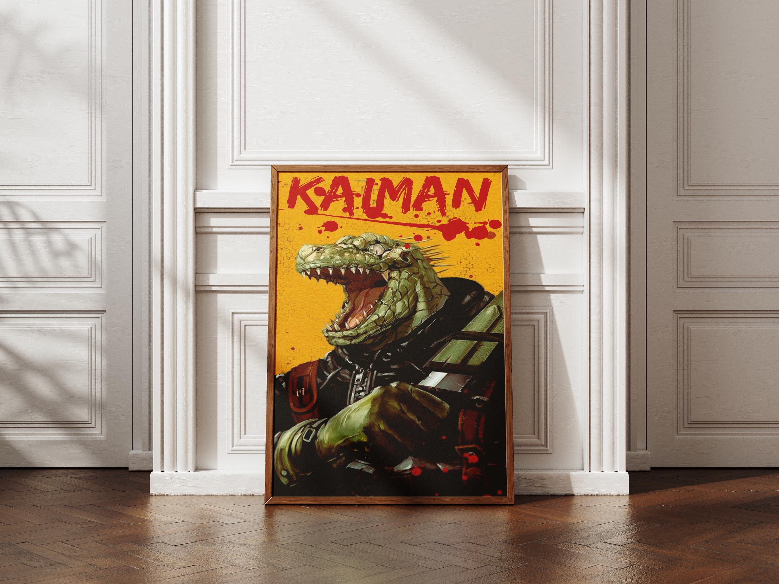 Dorohedoro Caiman Poster - Horror Anime Wall Art | Premium Matte Paper Print