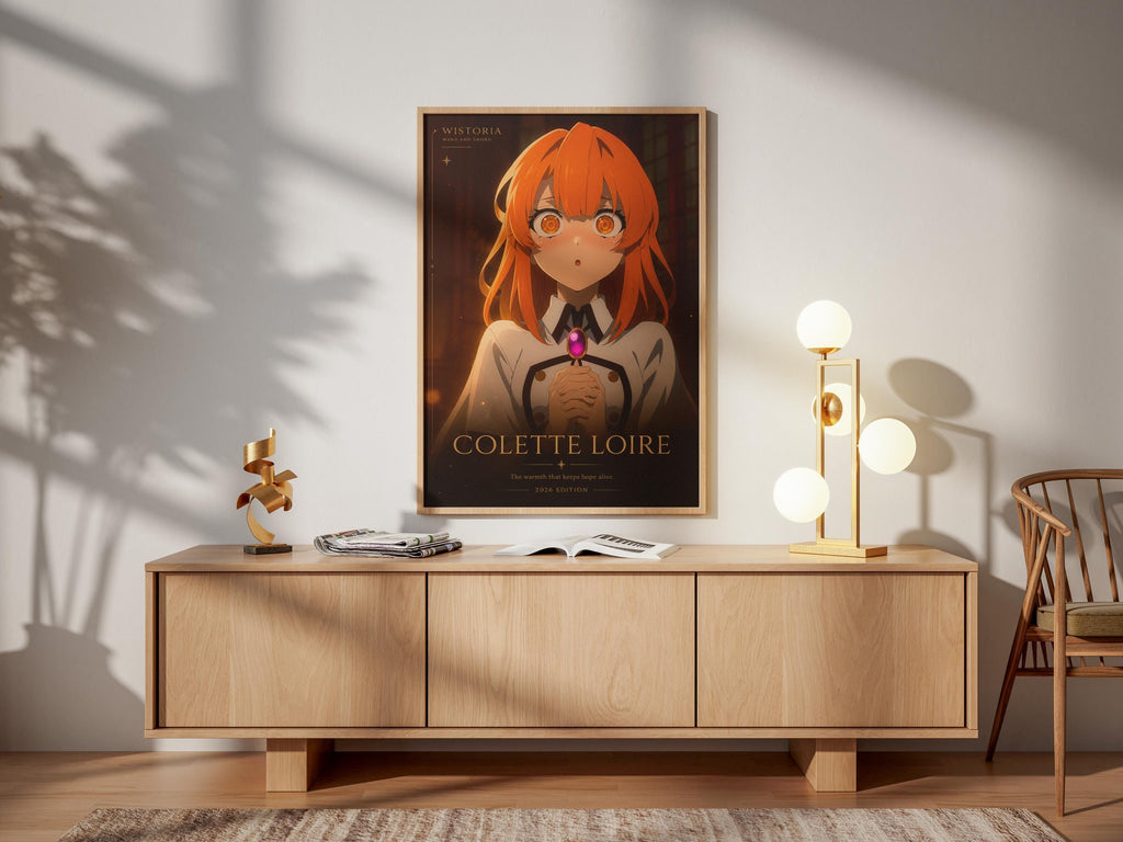 Colette Loire Poster - Wistoria Wall Art | Wand and Sword Anime Print Set