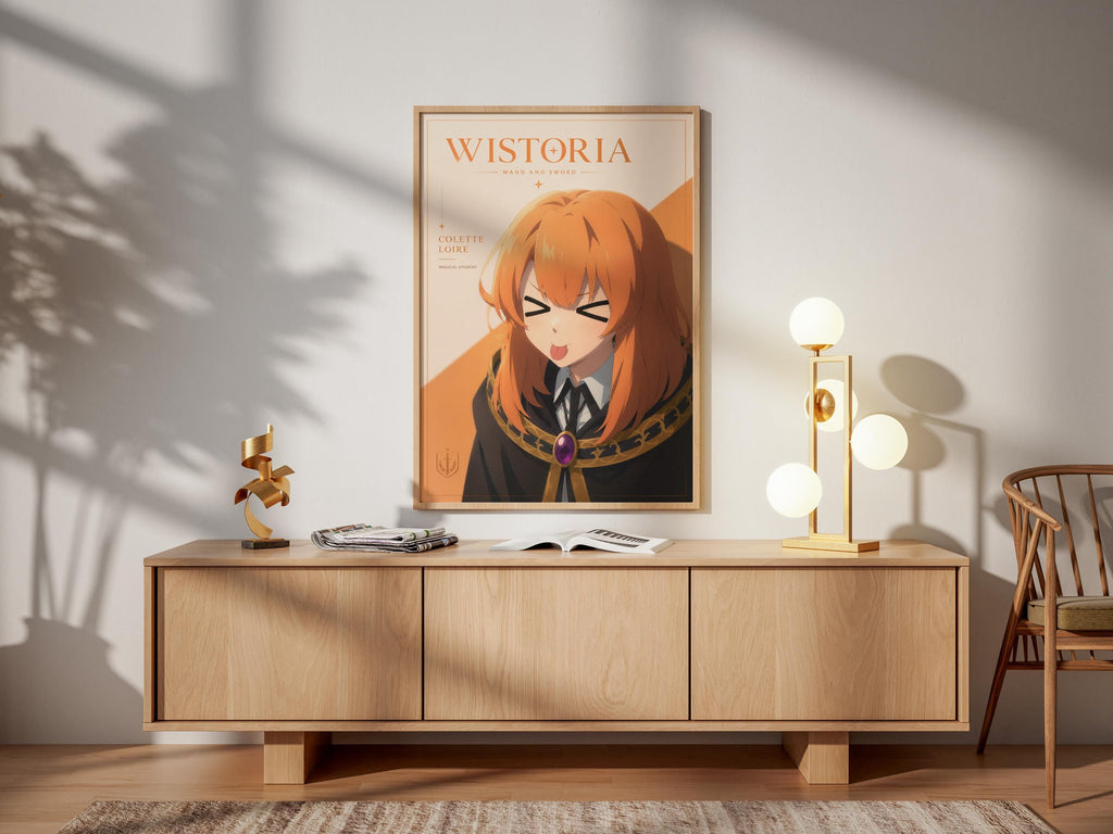 Colette Loire Poster – Wistoria Anime Print | Tsue to Tsurugi Season 2 Art