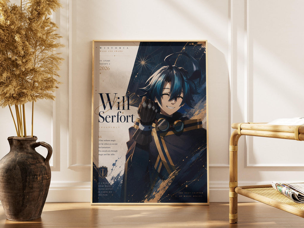 Wistoria Will Serfort Poster - Premium Anime Wall Art | Season 2 Collectible Print
