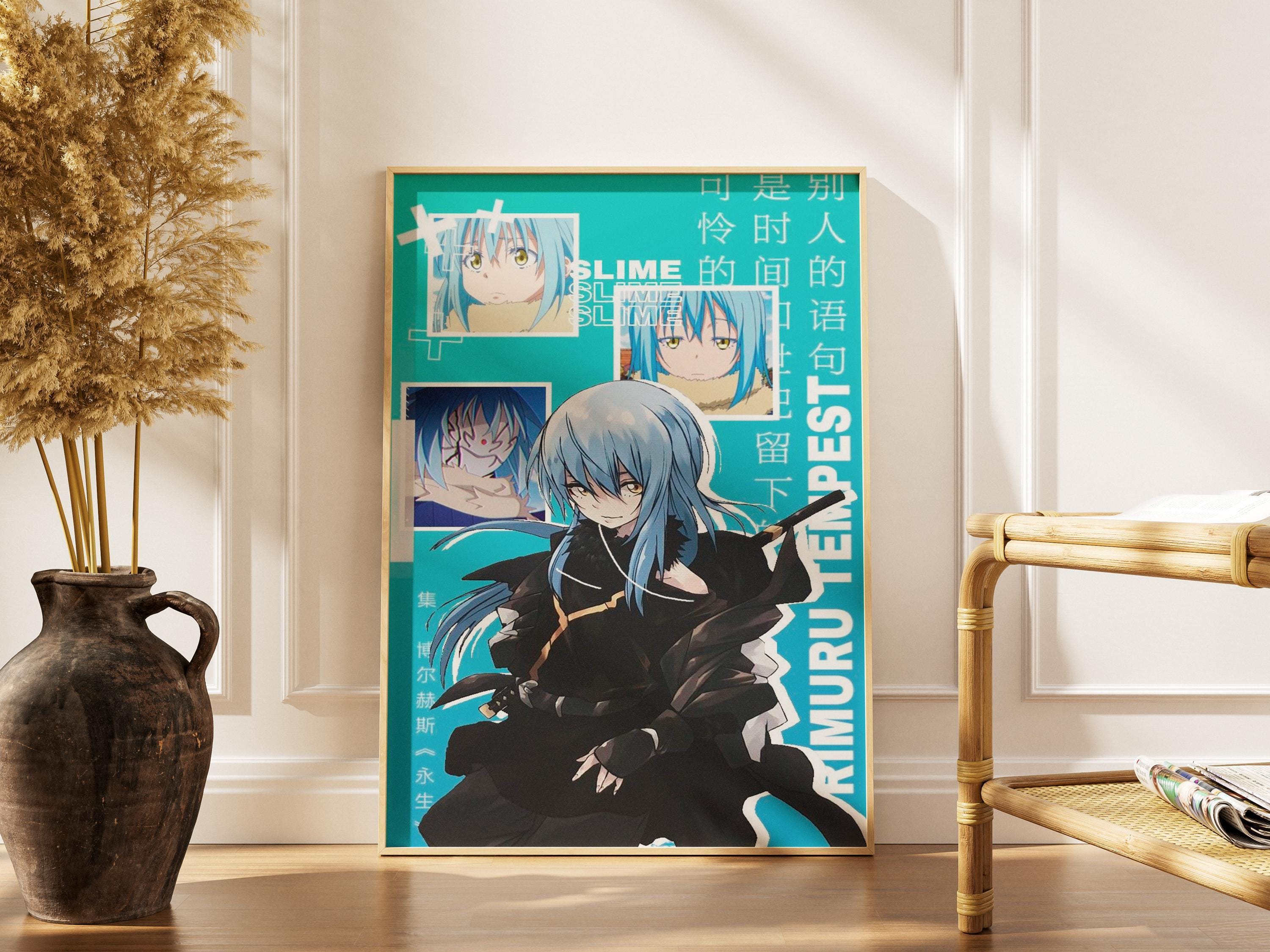 Rimuru Tempest Poster - Premium Anime Wall Art Print | Slime Season 4 Vibrant Colors