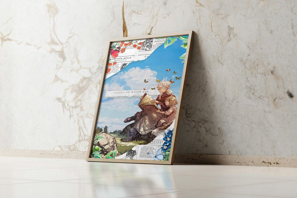 Witch Hat Atelier Wall Art: Qifrey Anime Poster (Multiple Frame Options)