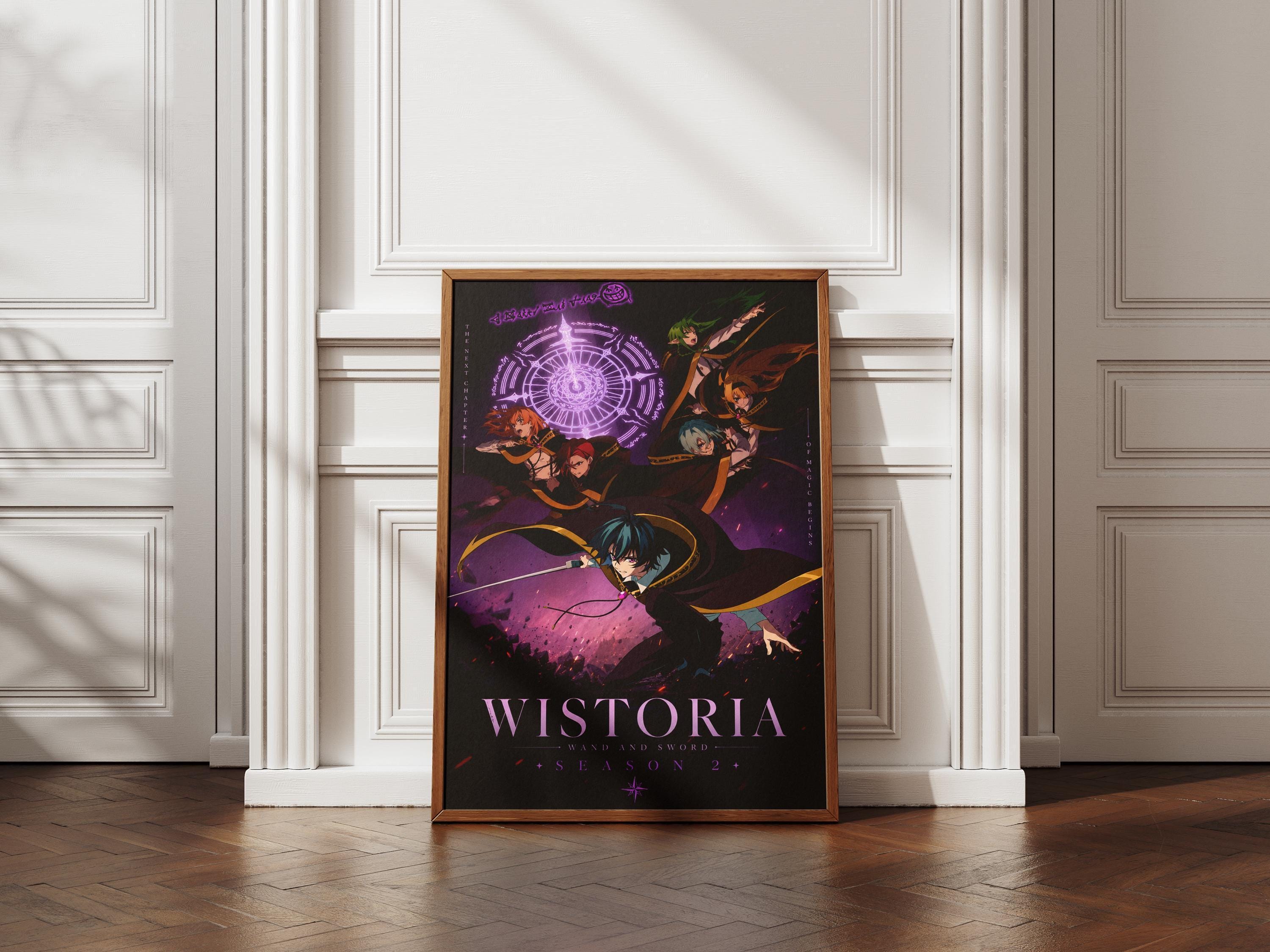 Wistoria Anime Poster – Wand and Sword Season 2 Full Cast Premium Matte Print