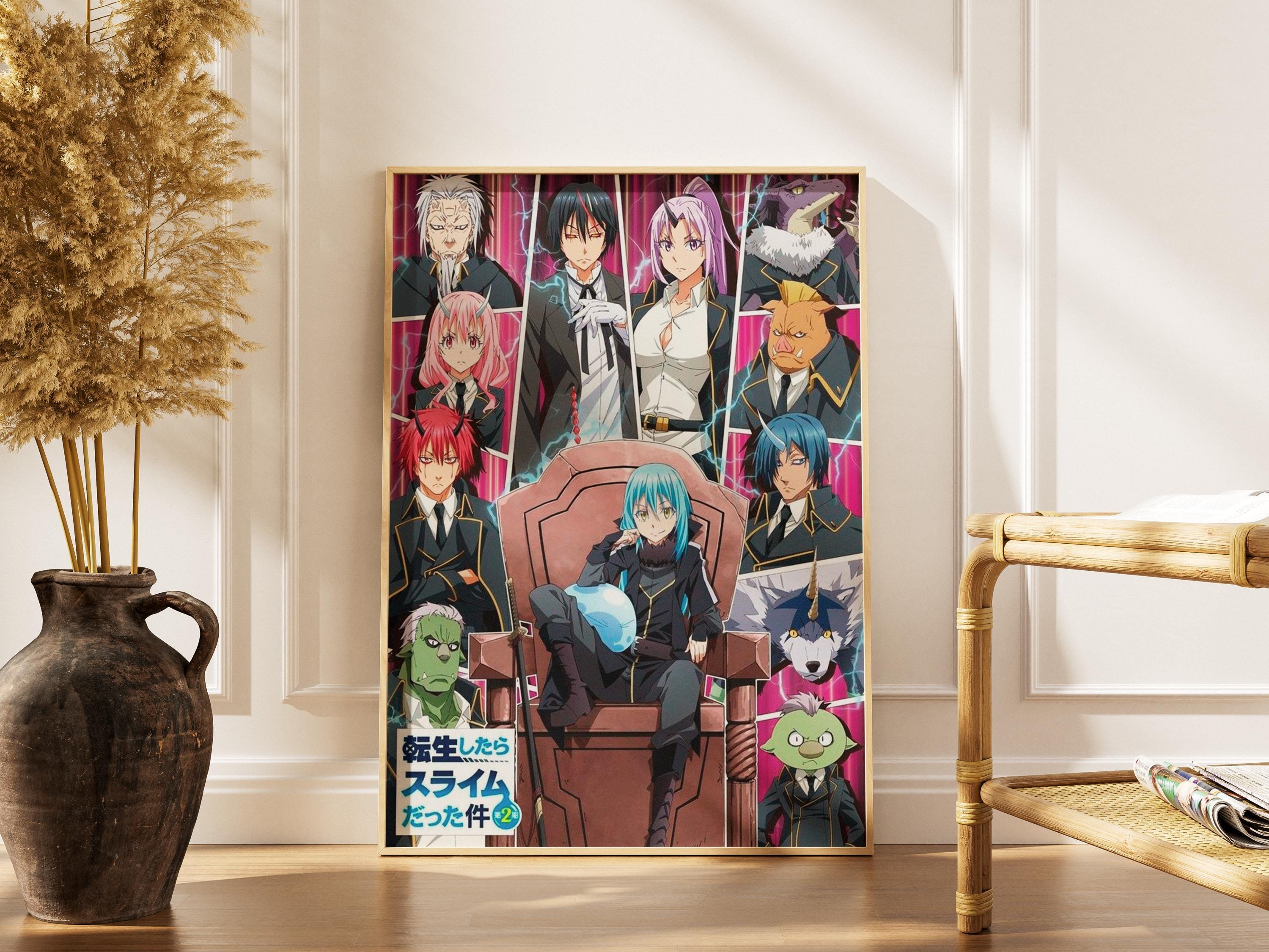 Rimuru Tempest Poster - Vibrant Anime Wall Decor | Slime Season 4 Art Print