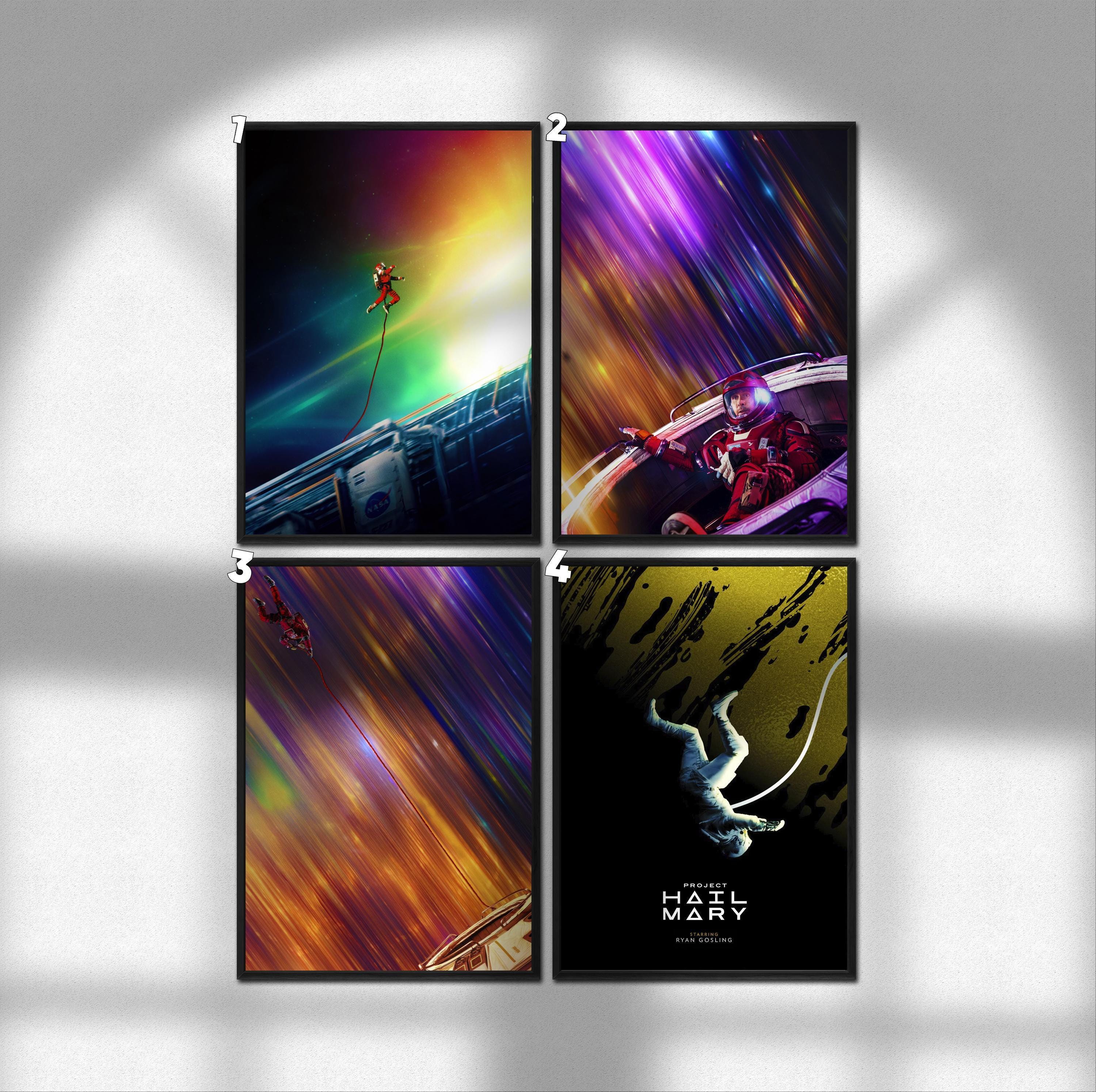 Project Hail Mary Poster – Sci Fi Wall Art | Matte Art Print on Premium Paper