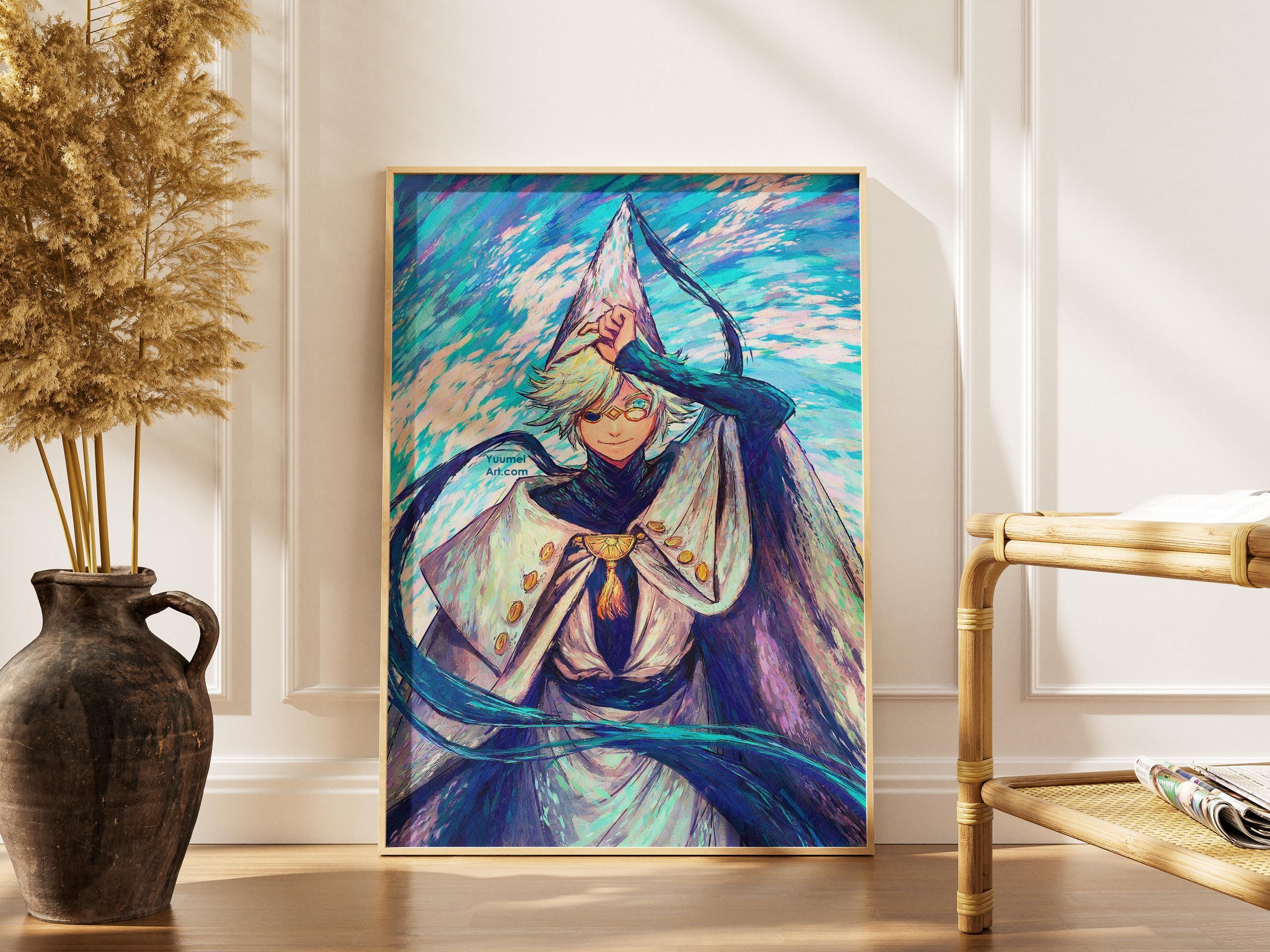 Witch Hat Atelier Qifrey Poster - Wall Art Anime Gift Print