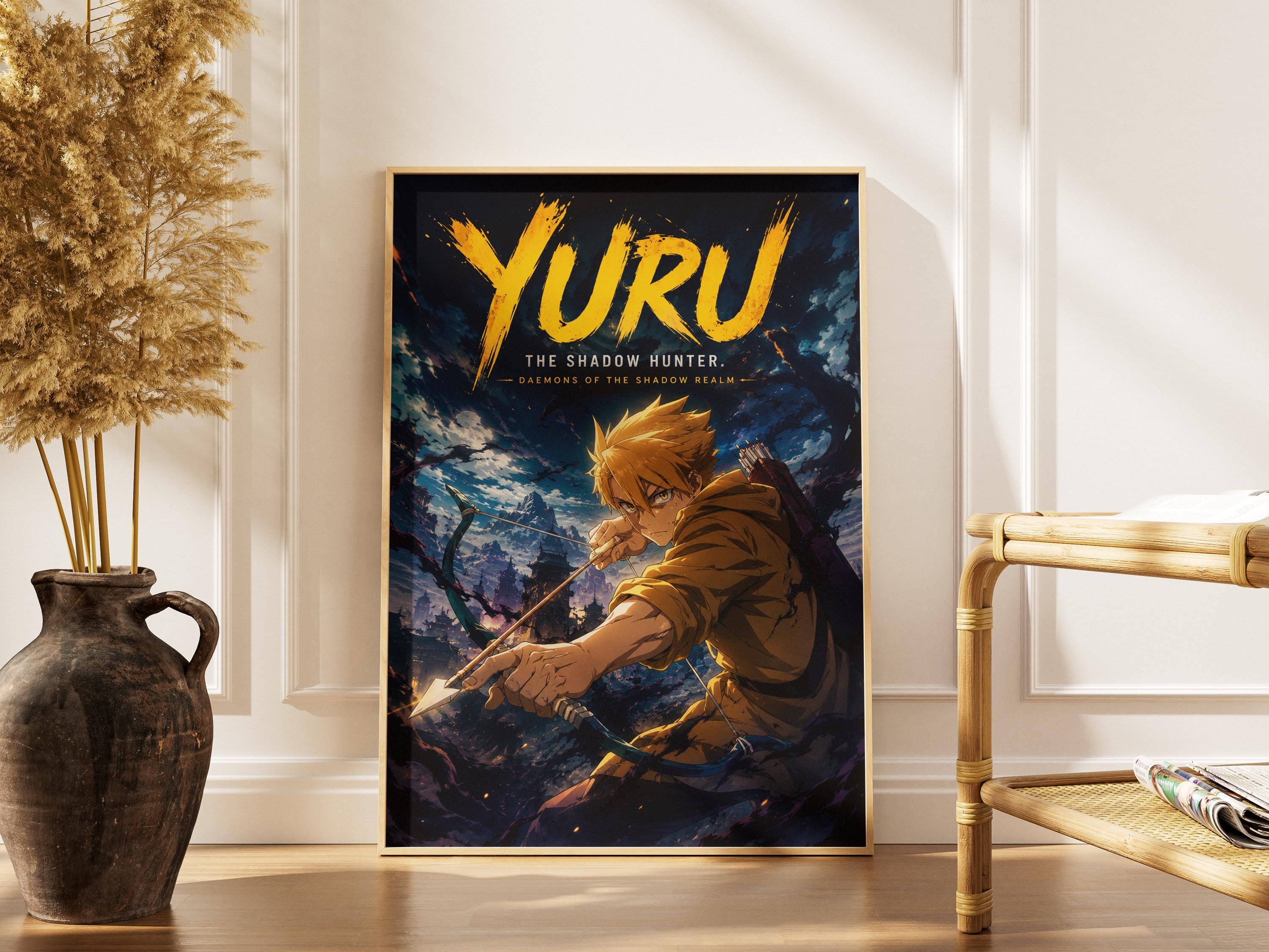 Yuru Daemons Poster – Shadow Realm Art | Dark Fantasy Anime Wall Decor Print