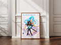 Wistoria Anime Poster - Will Serfort & Elfaria Albis Wand and Sword Art Print