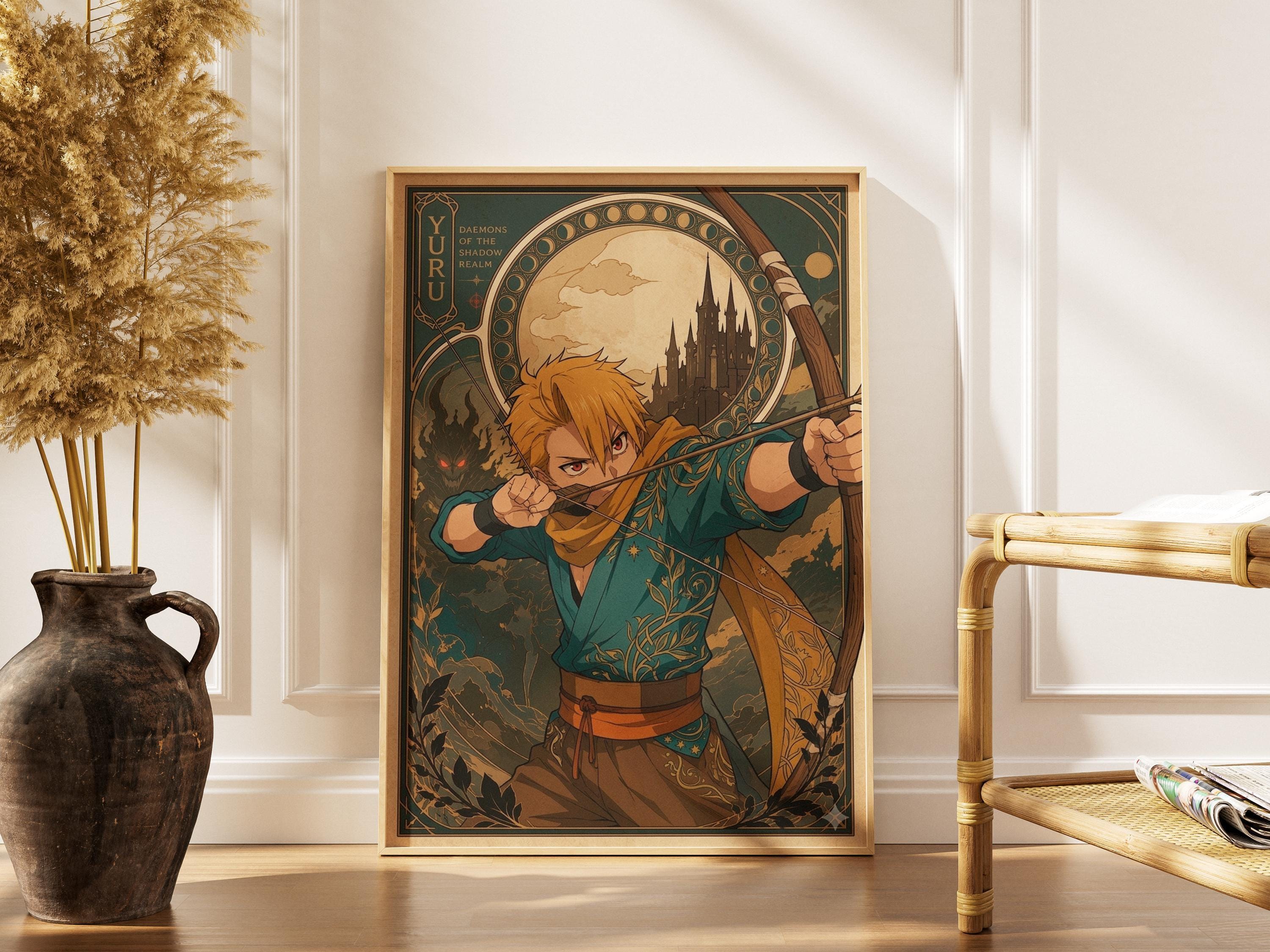 Póster de Yuru Yomi no Tsugai – Lámina artística de Demonios del Reino de las Sombras