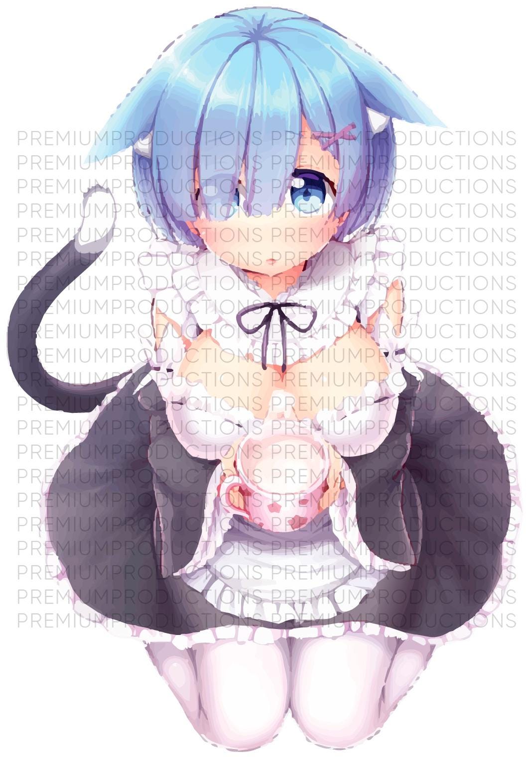 Paquete de archivos SVG de Re:Zero: Rem, Emilia, Ram, Beatrice / Anime Starting Life in Another World