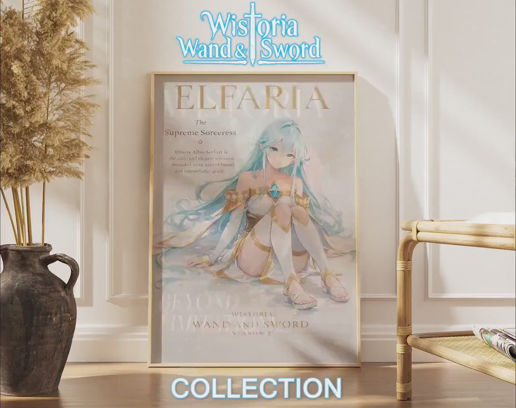Wistoria Anime Poster – Colette Loire Print | Season 2 Anime Wall Art Decor